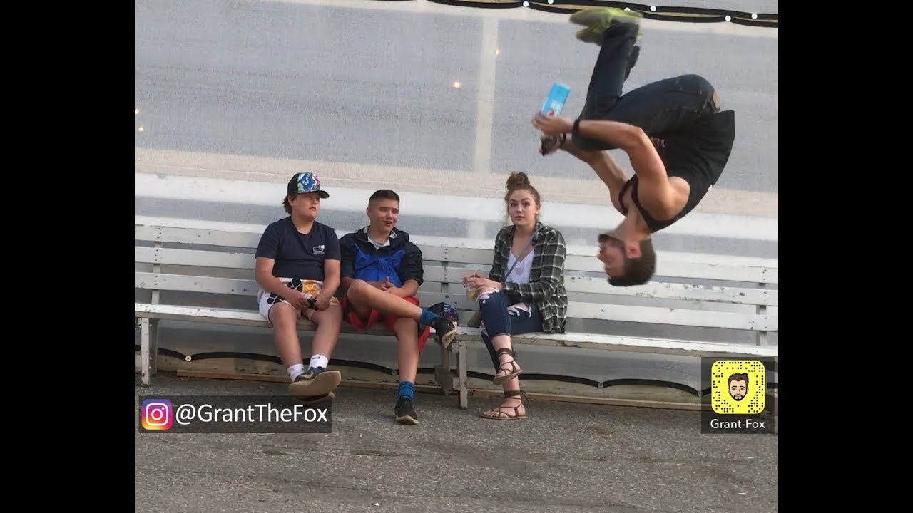 #BackflipChallenge at HoCo Fair