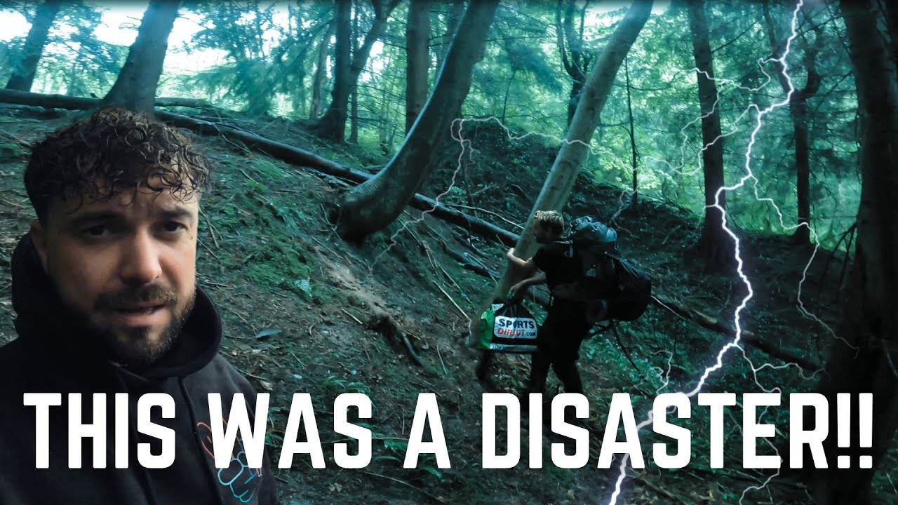 CRAZY WILD CAMP IN A STORM!