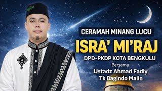Viralll.... Ceramah Minang Isra' Mi'raj 