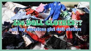 HOW MANY AMERICAN GIRL DOLL CLOTHES DO I REALLY HAVE??