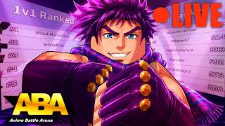 🔴 #1 ABA RANKED PLAYER LIVE 🔴 ANIME BATTLE ARENA 🔴 ROBLOX ANIME STREAM