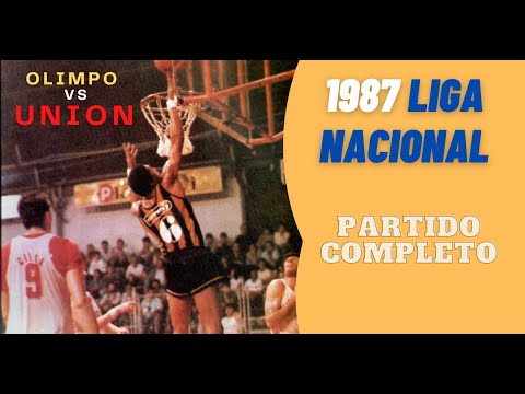 1987 LIGA NACIONAL DE BASQUET│Olimpo Bahia Blanca 93 UNION 83│HERNAN