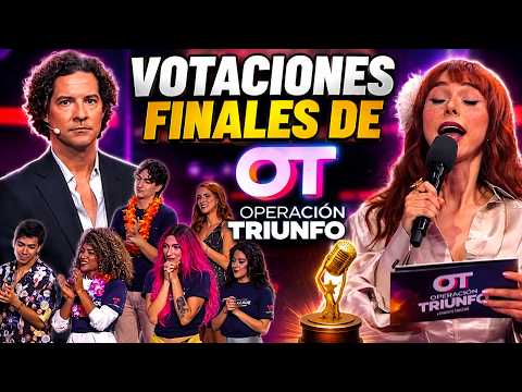 ÚLTIMA HORA OPERACIÓN TRIUNFO ESTADOS UNIDOS VOTACIONES FINALES GANA EL..