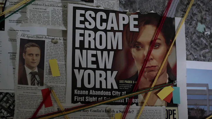Carrie's evidence wall (S06E10)
