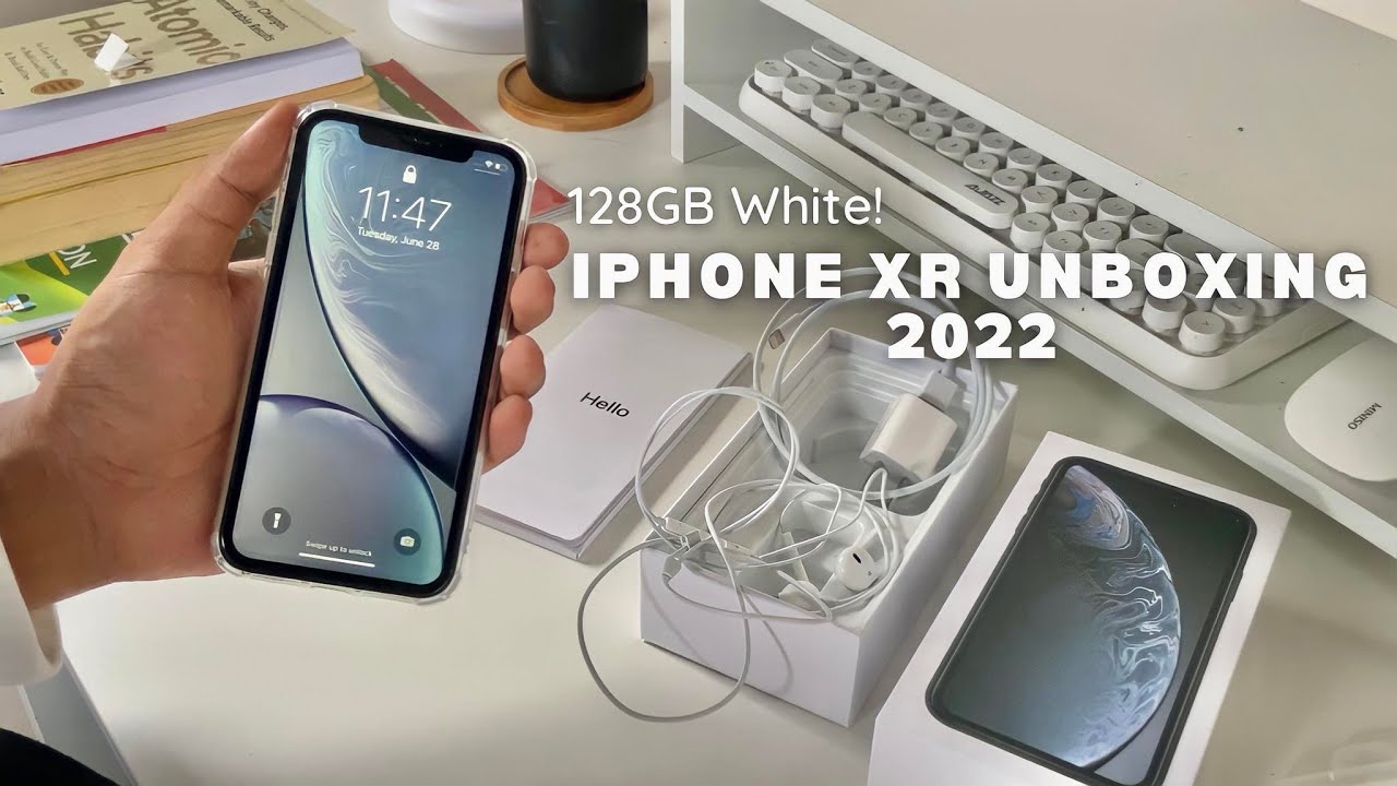 🍎 iPhone Xr 128gb White Unboxing 2022 (preloved iphone pricelist ph)