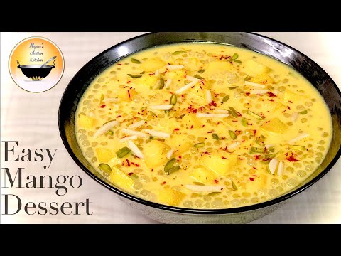 Mango Sago Recipe Indian