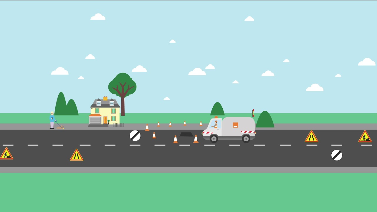 Animatique sécurité #2 - Balisage chantier