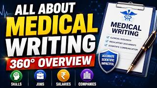 All About Medical Writing | Skills, Jobs, Salaries & Top Companies | Complete 360° Career Guide 2026