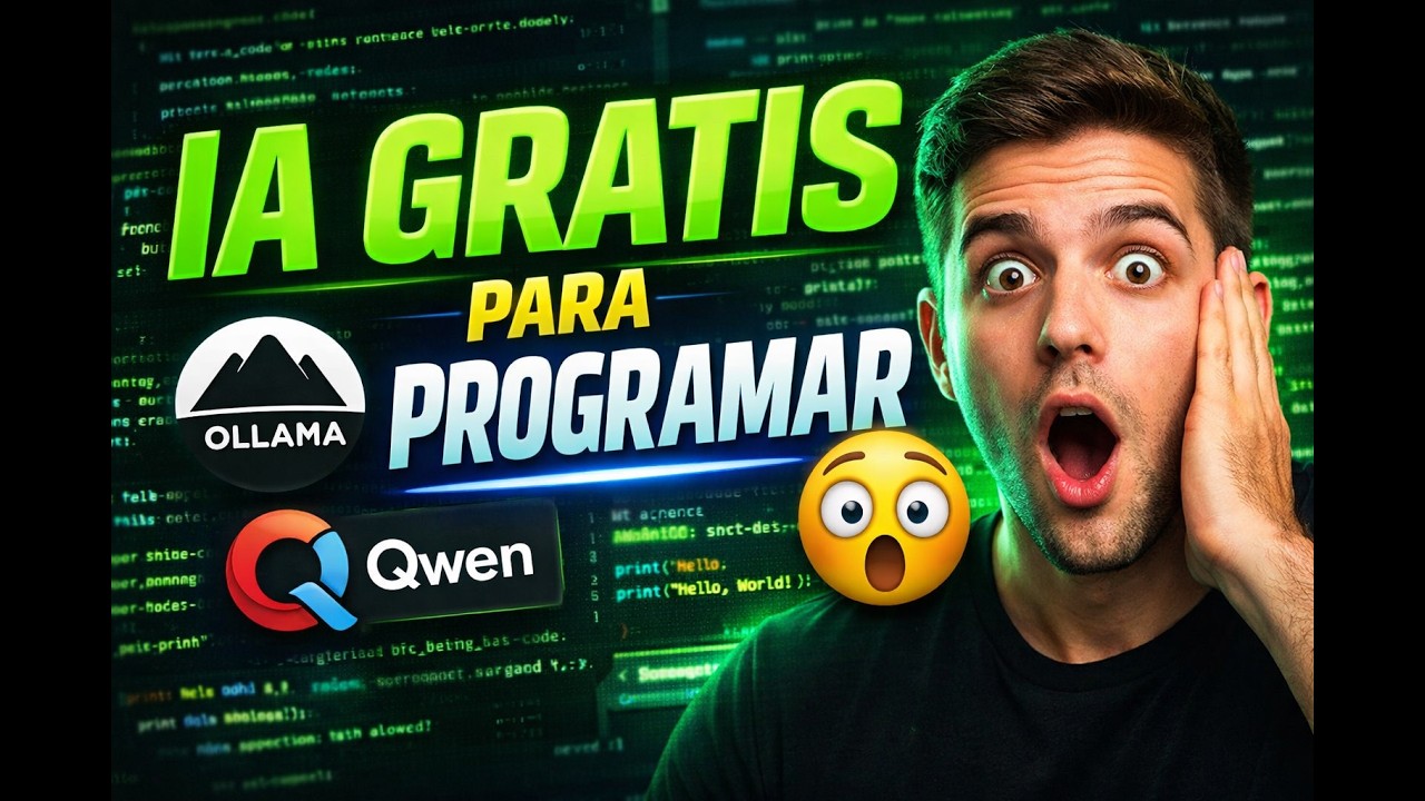 Open Code: Cómo programar con IA LOCAL usando Ollama y Qwen 🚀 - YouTube