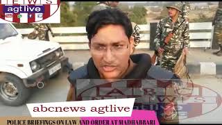 Police Briefings On Law And Order At Madhabbari