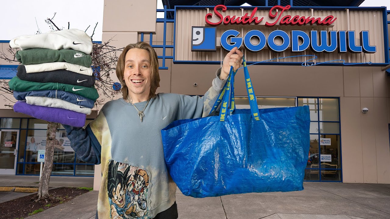 Finding VINTAGE NIKE At The Thrift Store! Trip To The Thrift! YouTube