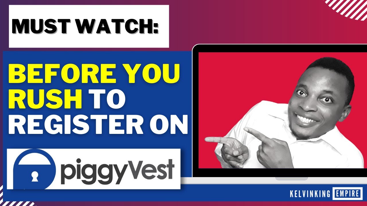 Piggyvest Tutorial How To Create And Activate Your Piggyvest Account