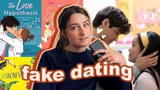 a deep dive into the 'fake dating' trope