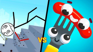 FORK N SAUSAGE vs RAGDOLL BREAK: Kick Loser,ASMR Interesting Gameplay, Biggest Update.