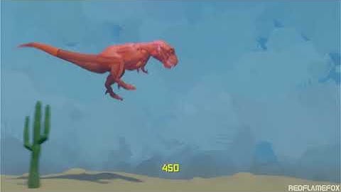 Google Chrome Dinosaur Game - 3D REMAKE