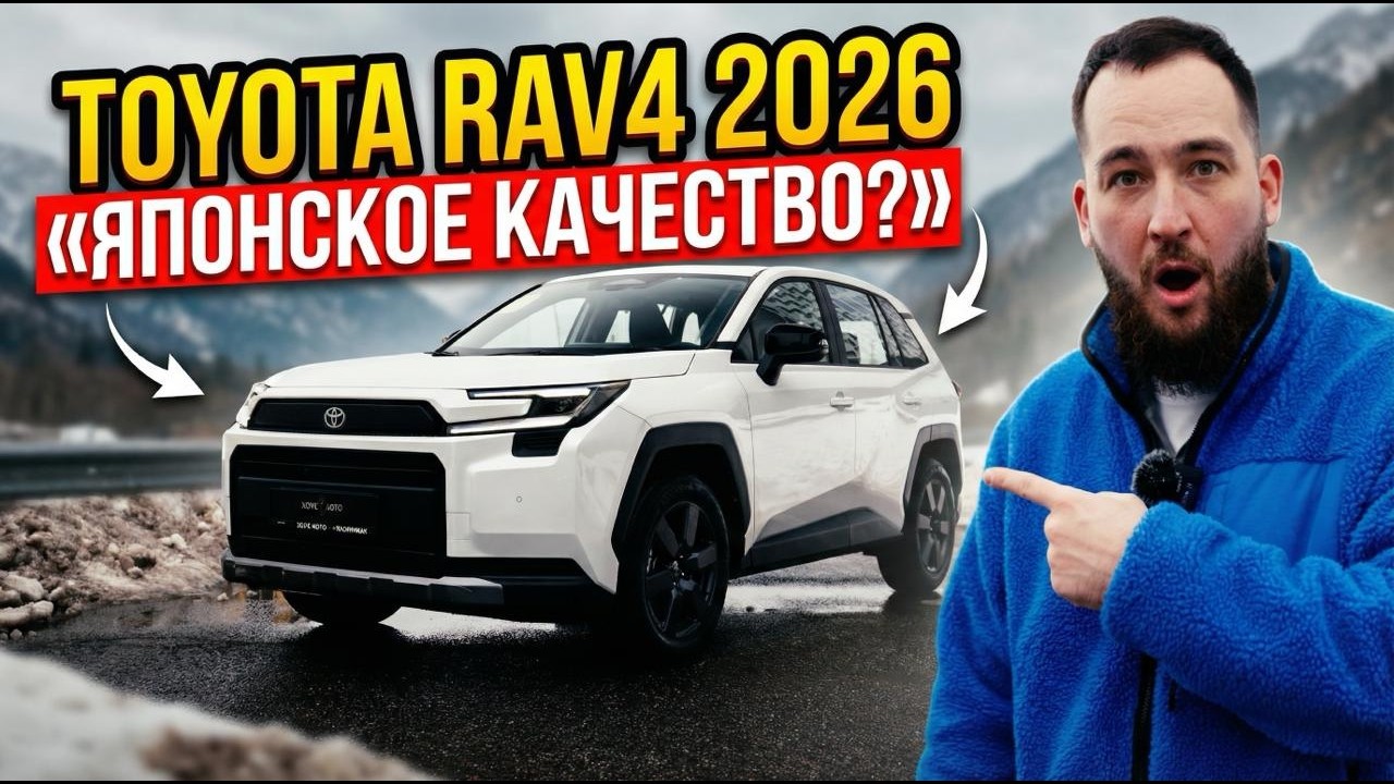 TOYOTA RAV4 2026 — Японское качество или уже нет?