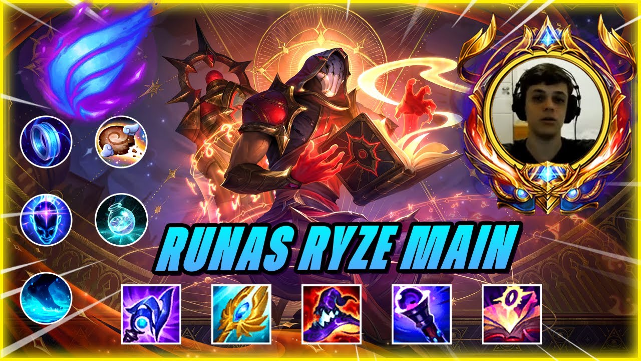 RUNAS RYZE MONTAGE - "RYZE MAIN" | SOLO BOLO #19