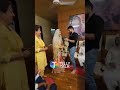 Rakhi sawant  adil khan durranis fun while exchanging garlands at their wedding  shorts