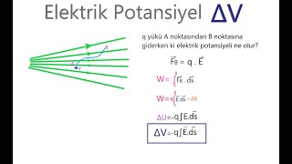 Elektrik Potansiyel (İki Nokta Arasındaki Potansiyel Fark)