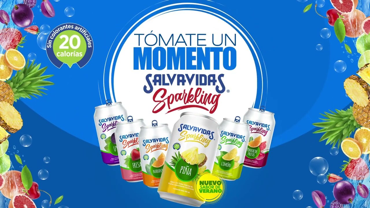 ¡Pruébala y refréscate con la nueva Sparkling Piña!