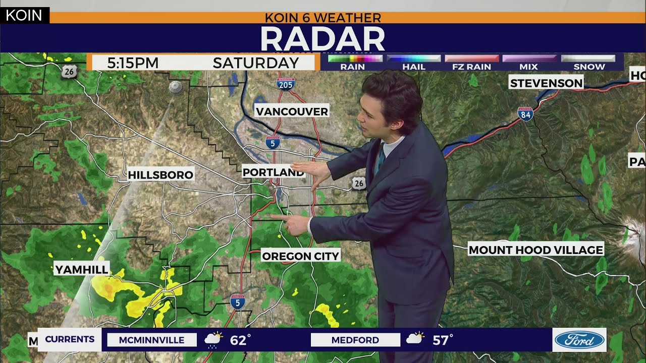 Weather forecast: Rainy moments in Portland on Saturday and Sunday ...