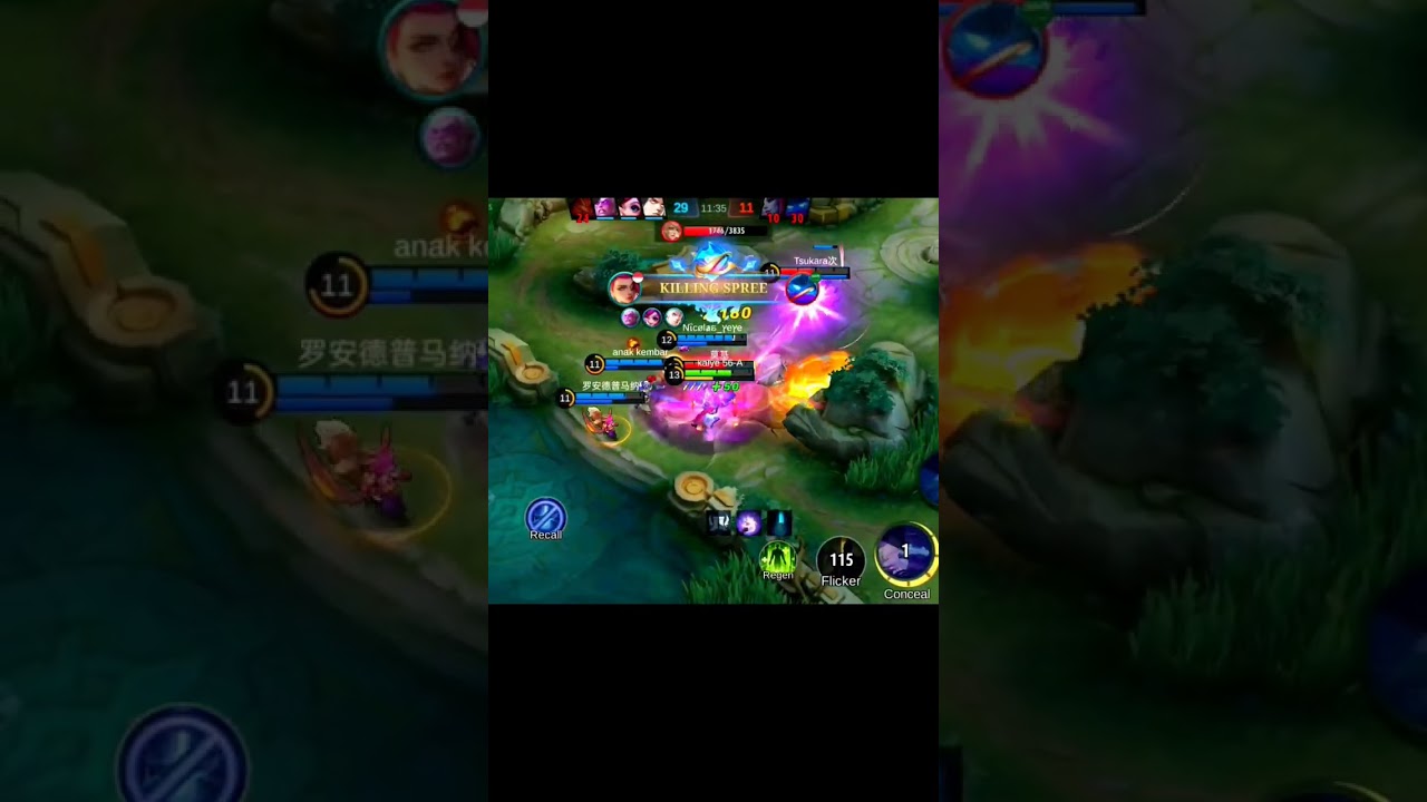 THE POWER OF SUPPORT!! LESLEY GET TRIPLE KILLS!!