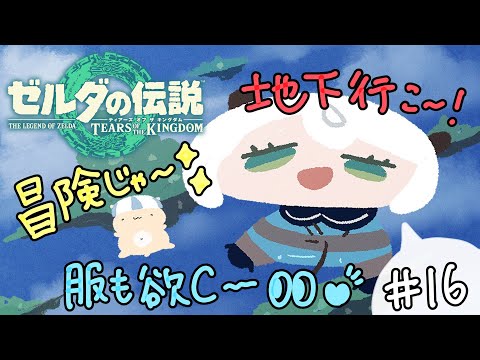 #16【ゼルダの伝説ティアーズオブザキングダム】思い立ったら吉日！のんびり地下探検だーッ！！！【白銀ノエル/ホロライブ】