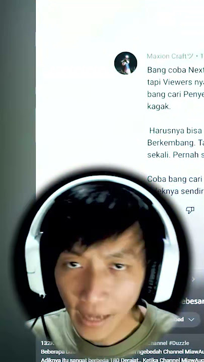 Kenapa Channel Adik MiawAug Tidak Sebesar MiawAug ?