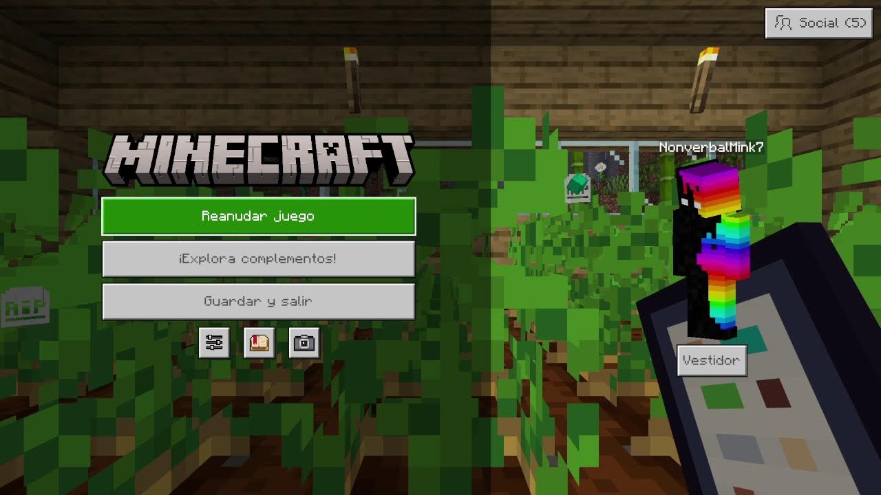 Minecraft | De chill En Español