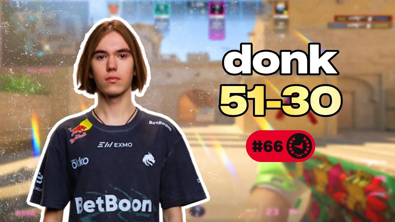 DONK 51-30 с suns1de/magixx EU FACEIT POV (Mirage) | 4173 ЭЛО