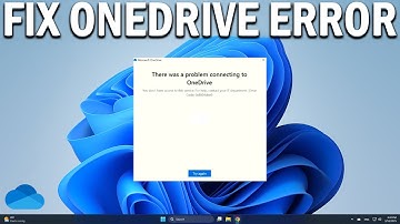 How To Fix OneDrive Sign in Error 0x8004deef in Windows 11/10