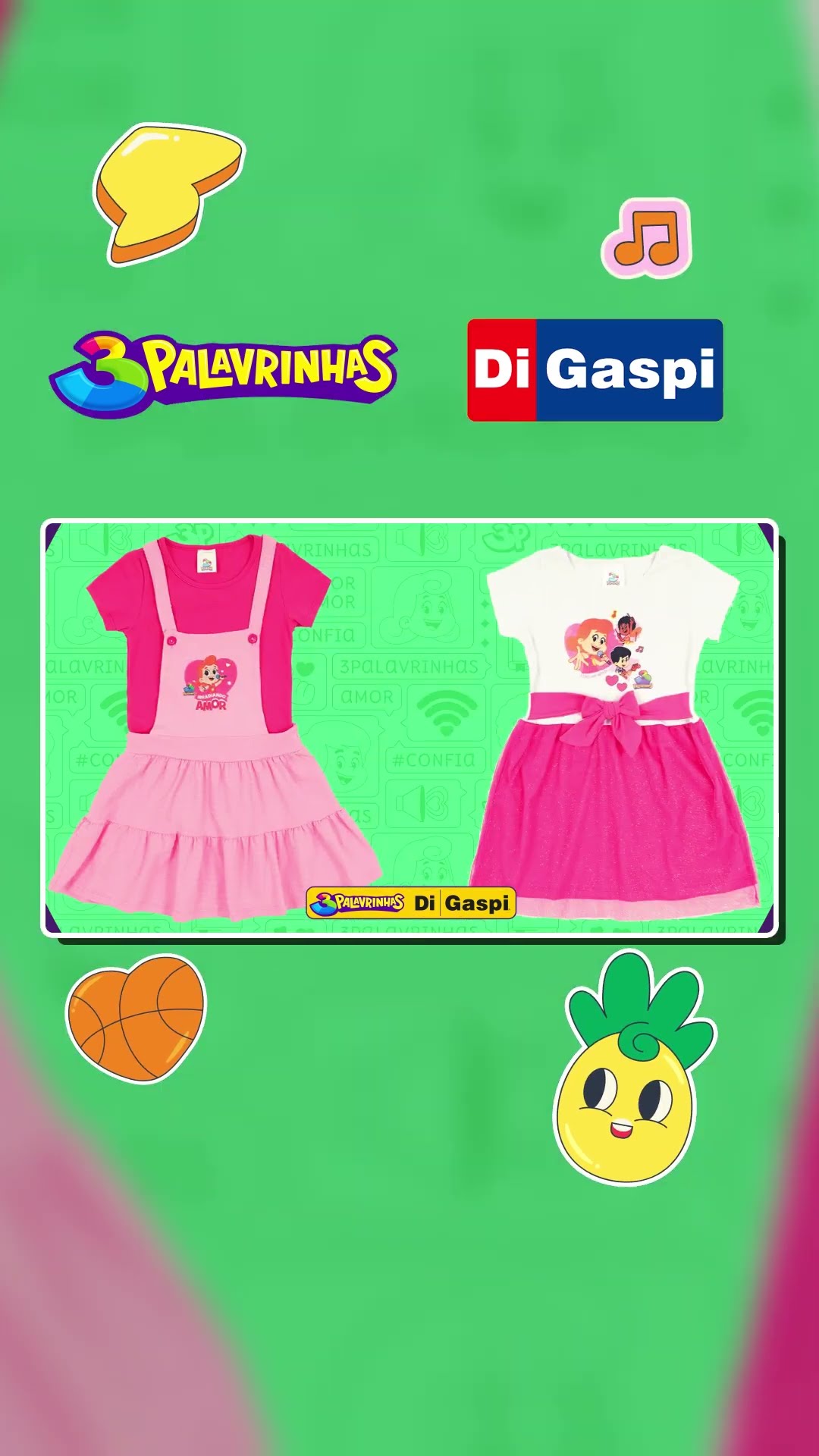 3 Palavrinhas e Di Gaspi: Uma coleção de roupas incríveis para o seu filho! #3palavrinhas #Digaspi
