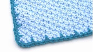 Crochet for Knitters - Spiked Edging