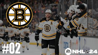 NHL 24 CZ/SK Organizace - Boston Bruins - Posila a začátek sezony ! #02