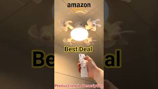 😳 Ghar ke liye Smart Fan Light Remote se chale 😍 Useful Gadget #shorts #summergadgets #ceilingfan