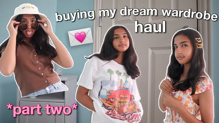 buying my dream summer wardrobe part 2 | big summer clothing try-on haul 2021