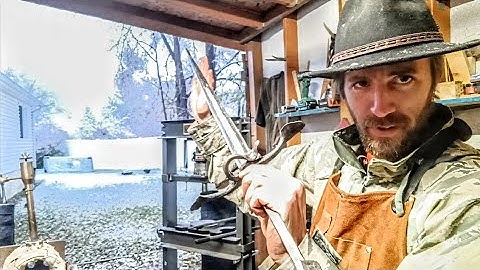 Rapier/ longsword hybrid part 4. Forging the pommel and final assembly.