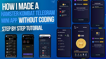 How I Made a Hamster Kombat Telegram Mini App Without Coding | Step by Step Tutorial