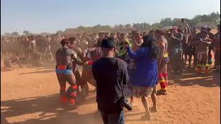 Lutador Dida Kalapalo Perdendo Para Lutador Aisâ Kuikuro