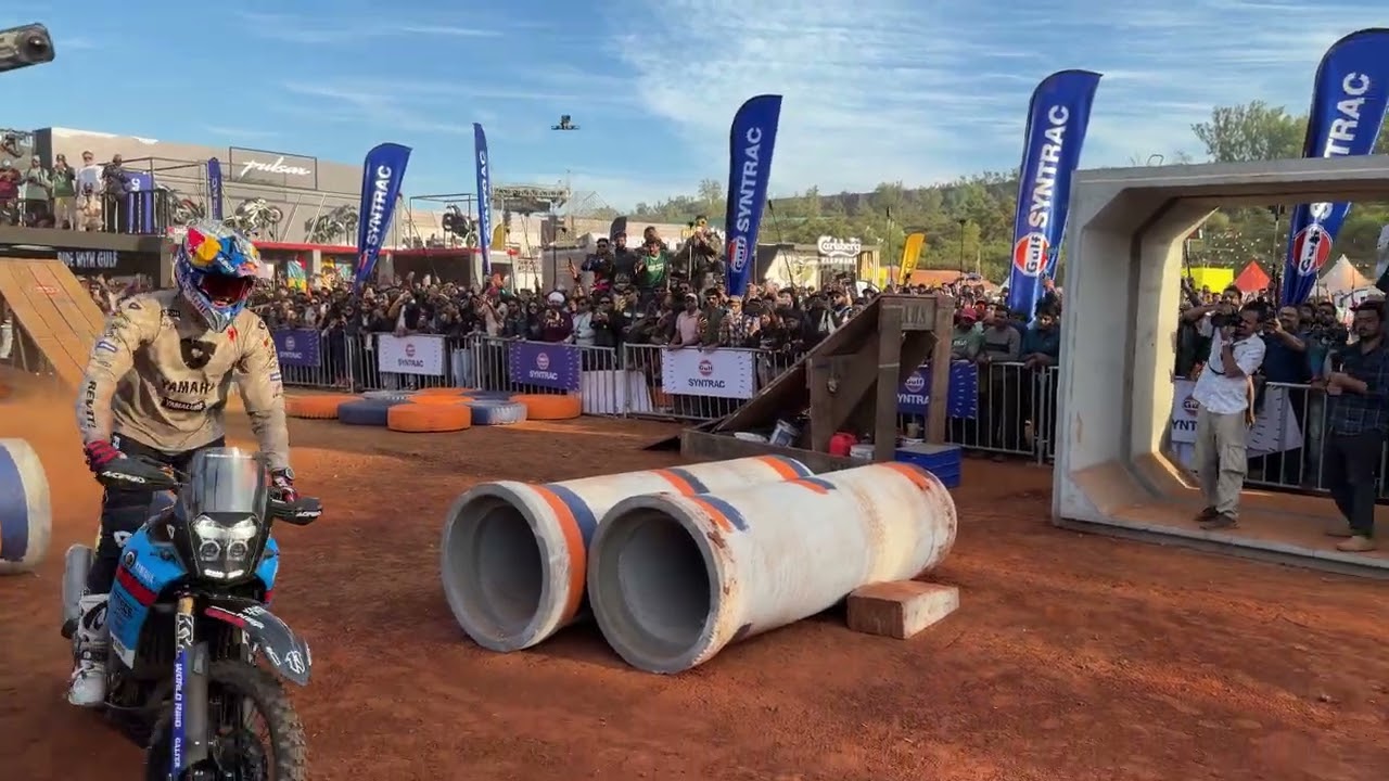 Pol Tarres IBW Gravity defying stunt show. 