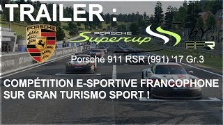 Porsche SuperCup By BFRacing - Trailer | Compétition E-Sportive sur GT SPORT !