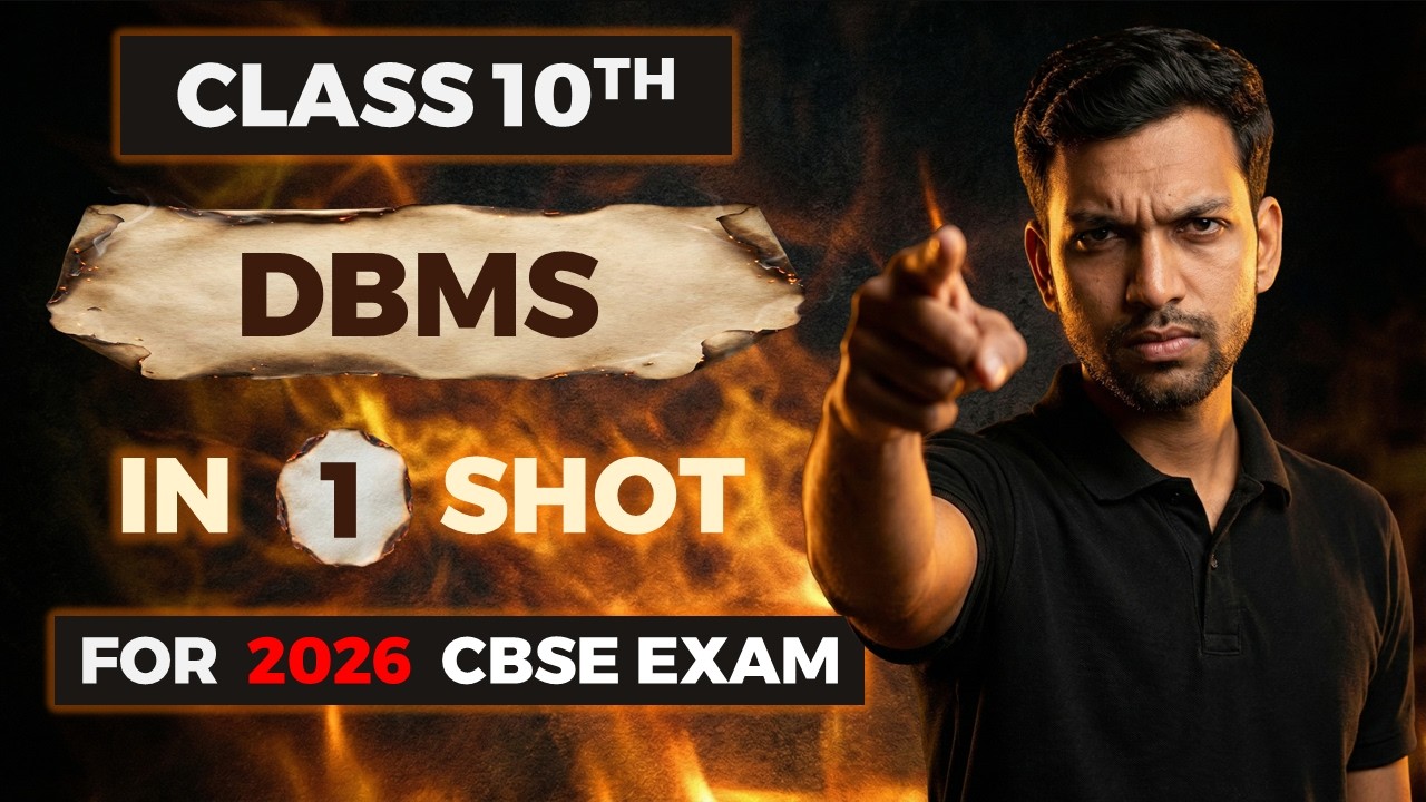 THE BEST DBMS One Shot || IT 402 Class 10 || Database Management System ...