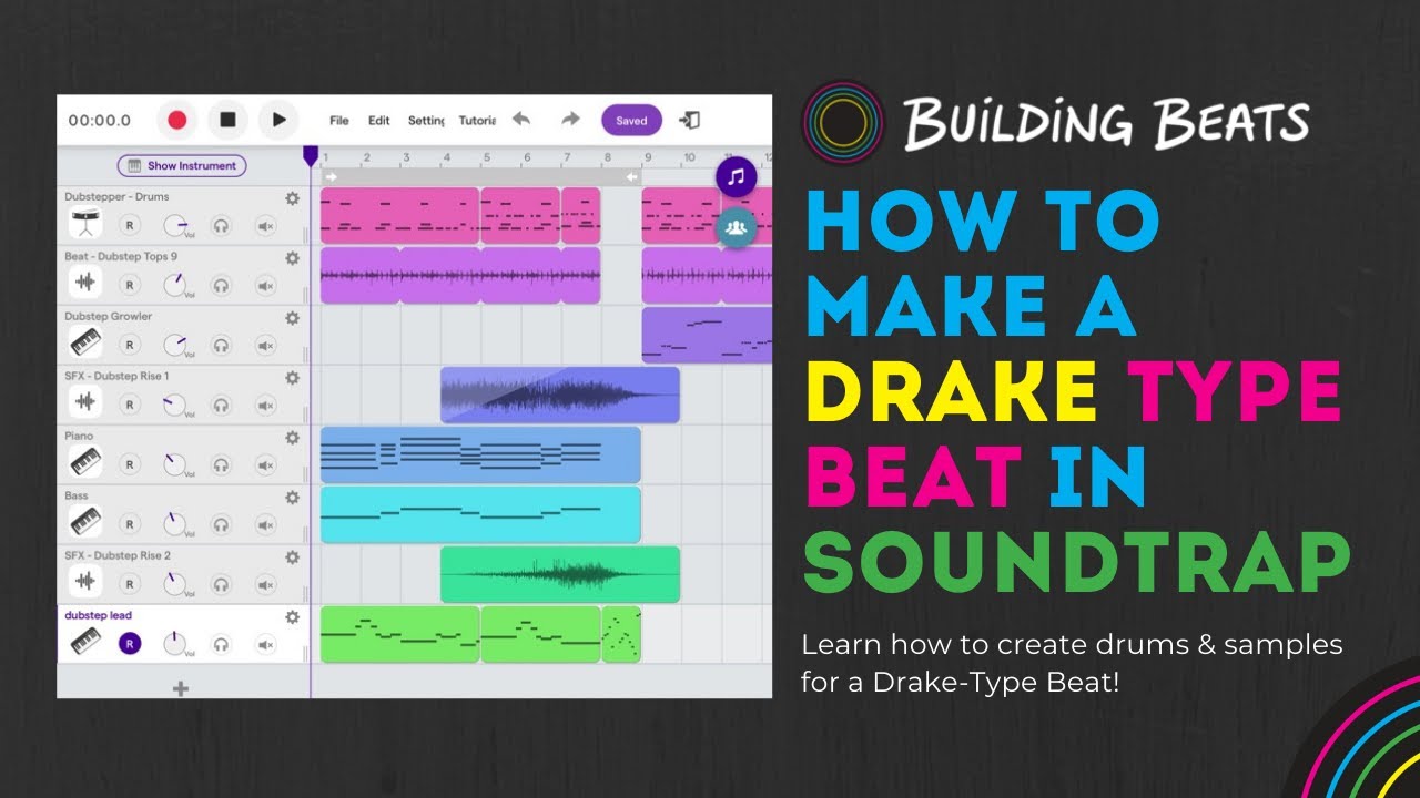 How To Make a Drake Type Beat [Soundtrap Tutorial] - YouTube