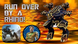 3 WRAMPAGES WITH NEW ULTIMATE RHINO! IS IT GONNA BE TOP META? LET'S SEE! (War Robots) screenshot 4