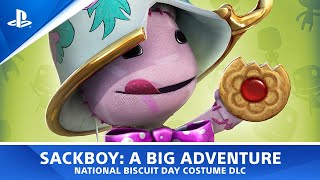 Sackboy: A Big Adventure - National Biscuit Day Costume DLC