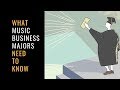 What Music Business Majors Need To Know
