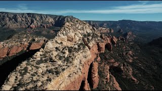DEVILS BRIDGE - SEDONA ARIZONA DRONE VIDEO STOCK FOOTAGE - 2022 BEST STOCK FOOTAGE