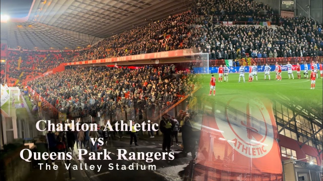 Charlton Athletic vs Queens Park Rangers VLOG | Championship | UK Football | Daju Bhai 