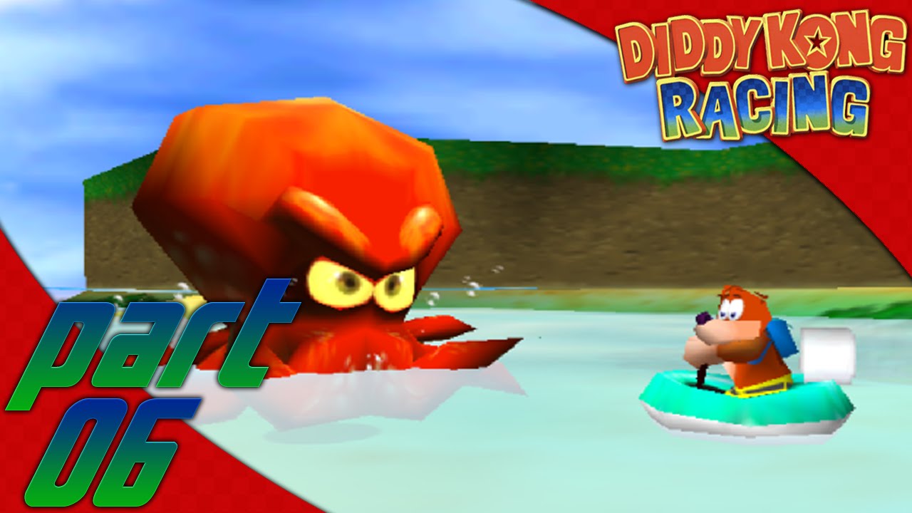 Diddy Kong Racing - Part 06 | Banjo - Kablooey - YouTube
