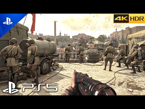 (PS5) Siege Of STALINGRAD | Realistic Ultra Graphics Gameplay [4K 60FPS HDR] Call Of Duty